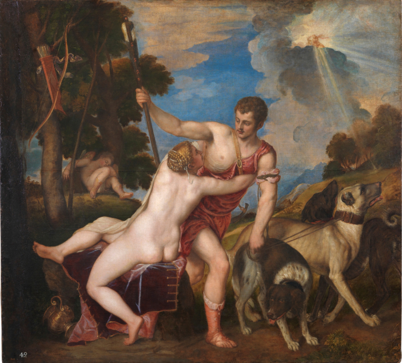 Titiaan, Venus en Adonis