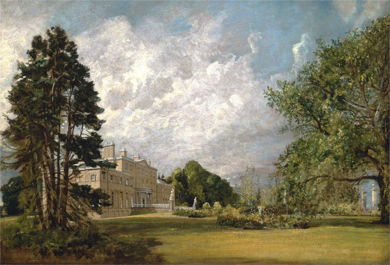 Constable, Malvern Hall in Warwickshire