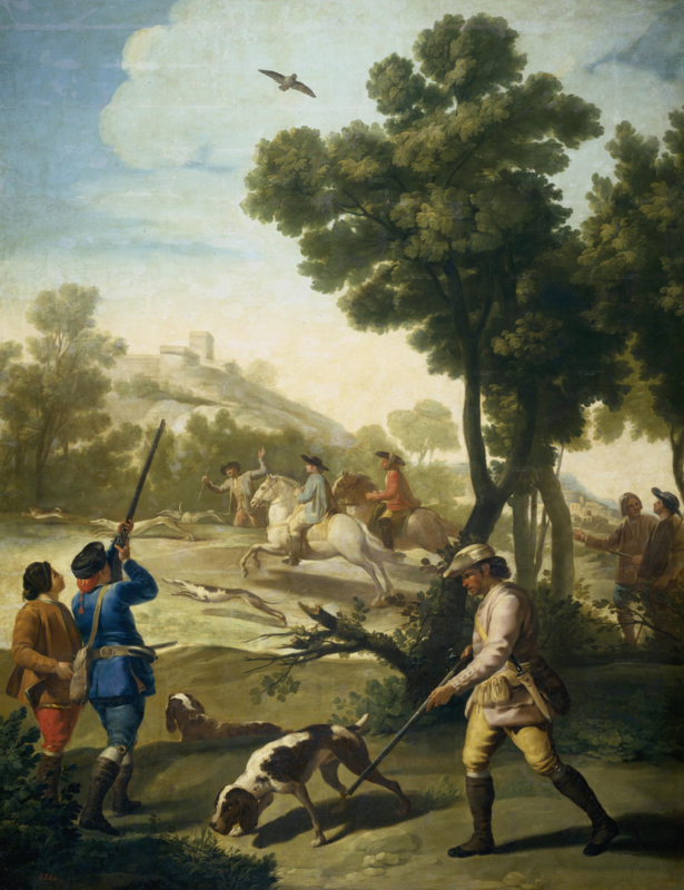 Goya, Het kwartelschot