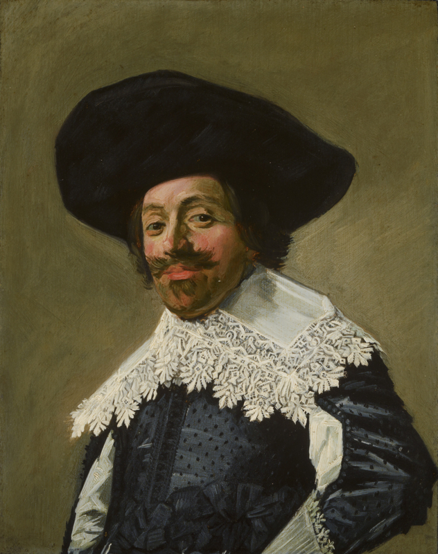 Hals, Portret van een man met hoed