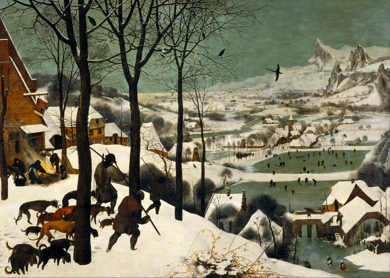 Bruegel, Jagers in de sneeuw