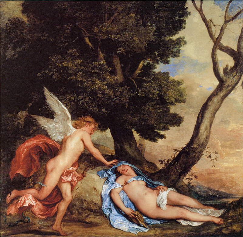 Van Dyck, Cupido en Psyche