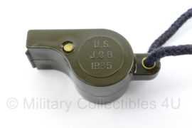 US Army 1985 instructeursfluit groen - 7 x 3,5 cm - origineel