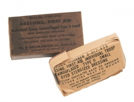 US Dressing, First Aid net naoorlogs - origineel