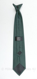 Defensie DT2000 stropdas met clip cliptie - groen - origineel