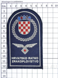 Kroatisch embleem hrvatsko Ratno Zwakoplovstvo luchtmacht   - origineel