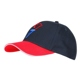 Baseball cap Baseball cap 75 jaar vrijheid - rood/blauw - one size