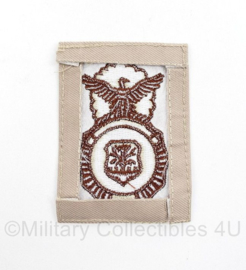 US Air Force Desert Security Police badge borst embleem - 6 x 8 cm - origineel