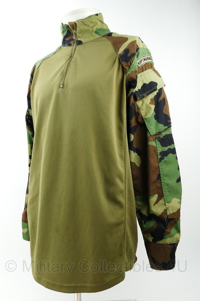 KMARNS Korps Mariniers custom rigger UBAC combat shirt - maat Medium - gedragen - origineel