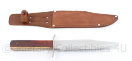 Original Bowie Knife 443 Solingen West Germany - Hertshoorn greep - lengte 25 cm -  origineel