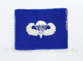 USAF US Air Force parawing blauw - 6,5 x 5 cm -  origineel