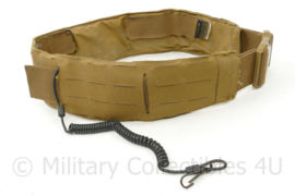 Tasmanian Tiger TT Warrior Belt LC Coyote met pistool spiraal koord  - 94 cm lang - origineel