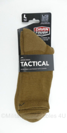 Darn Tough T3001 Micro Crew Lightweight Tactical Sock Coyote - maat 43-45 - nieuw in verpakking