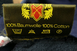 Bundeswehr blauwe parka met voering Ploucquet - katoen  - maat 52 - origineel