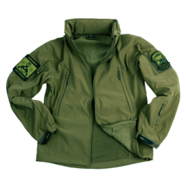 Tactical Softshell Jack Groen - meerdere maten - nieuw gemaakt