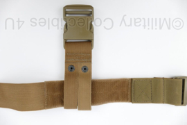 KL Nederlandse leger droppouch riemen set Coyote - gebruikt - origineel