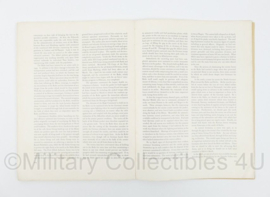 Report by the Supreme Commander to the combined Chiefs of Staff on the operations in Europe of the Allied Expeditionary Force - 6 June 1944 to 8 May 1945 - 30,5 x 23 x 1 cm. - origineel 1945
