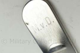 Defensie M.v.D. RVS mes van bestekset - 18½ cm lang - origineel