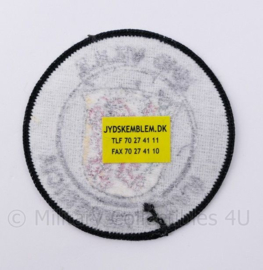 Deens leger embleem  HHD VEJLE HVK Frederica - diameter 8 cm - origineel