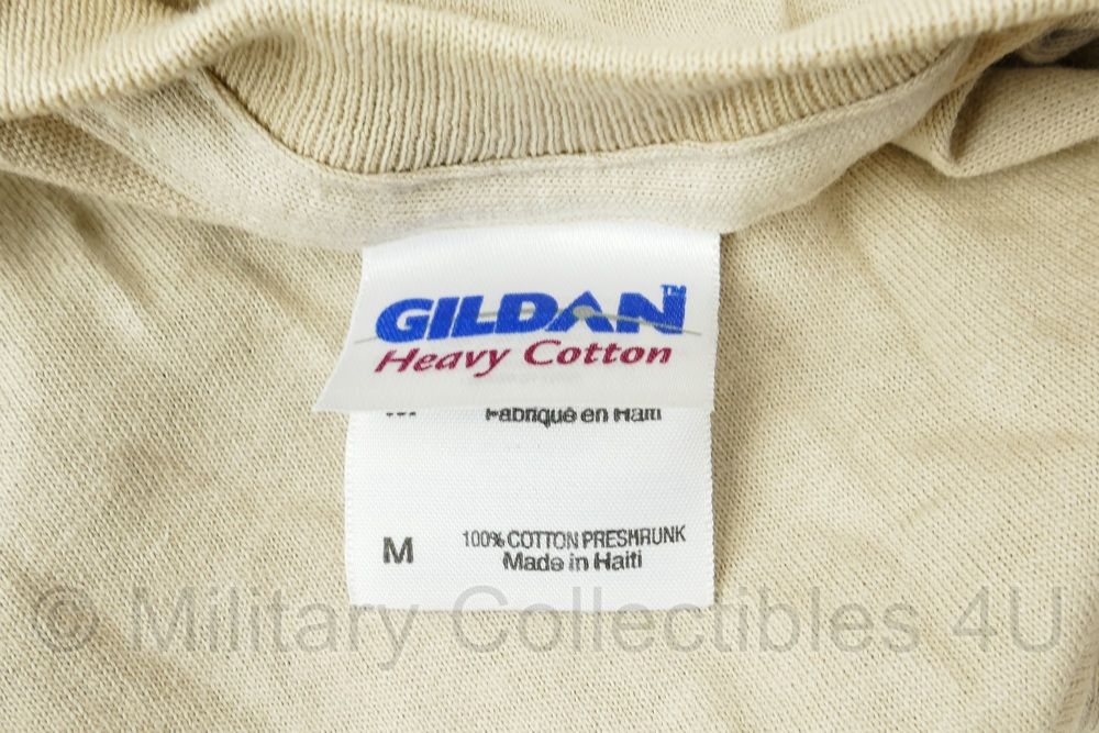 KL T-shirt ISAF Missie Tarin Kowt Engelse 10 mijlen loop - maat Medium - gedragen - origineel