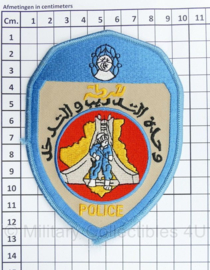 Algerijns Embleem Unites republicaines de securite - 13 x 9,5 cm - origineel