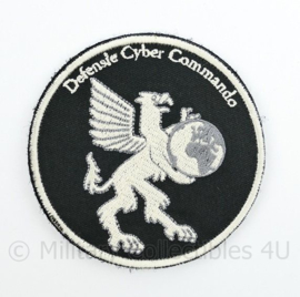 Defensie Cyber Commando embleem  - met klittenband  - 9 cm. diameter