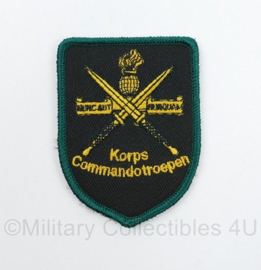 KCT Korps Commandotroepen embleem nieuw gemaakt - 8 x 6 cm - met klittenband