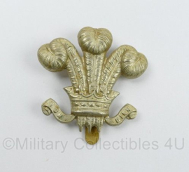 Britse WO2 cap badge Royal Wiltshire Yeomanru - kings Crown  - 5 x 5 cm - origineel