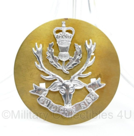 WO2 Scottish Highlanders Cuidich 'n Righ cap badge - replica