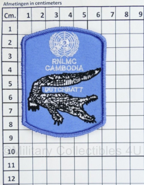 Korps Mariniers RNLMC Royal Netherlands Marine Corps Combodia DUTCHBATT embleem - 8 x 6 cm