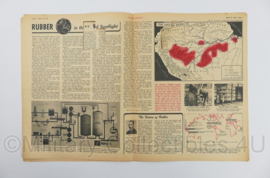 WO2 US Young America The National News Weekly for Youth Magazine tijdschrift - March 22, 1945 - 34,5 x 27 cm - origineel