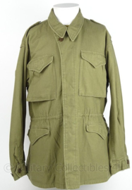 WO2 US M43 field jacket verouderd - replica - Groen
