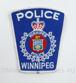 Canadese Politie embleem Canadian Winnipeg Police patch - 10,5 x 9 cm - origineel