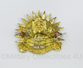 Canadese wo2 cap badge The Westminster Regiment - Kings Crown - 5 x 4,5 cm - origineel