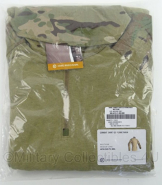 Nederlandse leger multicam UBAC underbody shirt met rits Crey Precision G3 Combat Shirt G3   - nieuwste model - maat Medium Long - nieuw in verpakking - origineel