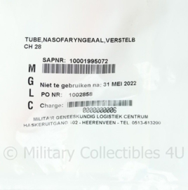 Neustube tube nasofaryngeaal Nasopharyngeal airway nasal trumpet - t.h.t. 2027 - origineel