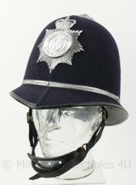 Britse Politie Leicestershire Constabulary bobby helm - maat 56 - origineel