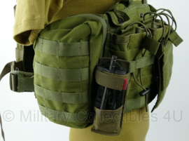 TT Tasmanian Tiger Chest Rig met backpanel, tourniquet, admin pouch en double pistol pouch - licht gedragen - origineel