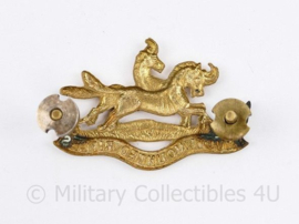 Original WWII Umvoti Mounted Rifles S African Armored Regiment Cap Badge - 3 x 3,5 cm - origineel