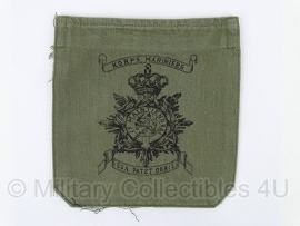 Korps Mariniers Dungaree uniform borstzak  - origineel