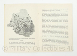KL voorschrift camouflage deel 1 en 2 1949/1950 - 17 x 12 cm - origineel