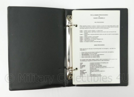 Tayside Police Aides Memoir klappertje - 15 x 11 x 2 cm - origineel