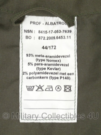 KLU Luchtmacht piloten overall groen - ongebruikt - maker PROF ALBATROS - maat 44/172 - origineel