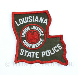 Louisiana State Police patch - Union Justice Confidence - 8 x 7,5 cm - origineel