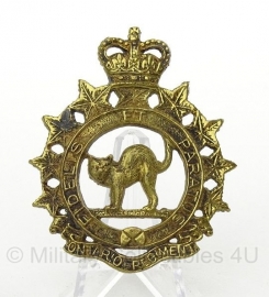 Canadese Ontario Regiment pet insigne - origineel