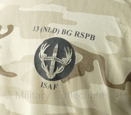 KL Desert camo shirt 13 NLD BG RSPB ISAF stoottroepen - maat XL - gedragen - origineel
