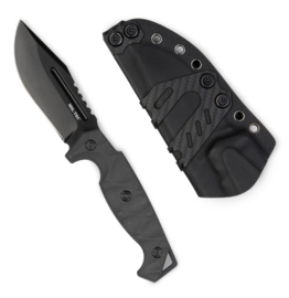 Gevechtsmes G10 'Ridge' M. Kydex schede - groen of zwart - 24½ cm lang - nieuw