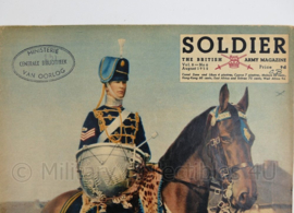 The British Army Magazine Soldier Vol 8 No 6 August 1952 -  Afkomstig uit de Nederlandse MVO bibliotheek - 30 x 22 cm - origineel