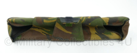 KL Nederlandse leger telescoop opbergtas Woodland camo - 47 x 11 x 9 cm - gebruikt - origineel