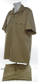 Koninklijke Marine khaki overhemd en broek set - maat 52 (Large) - origineel